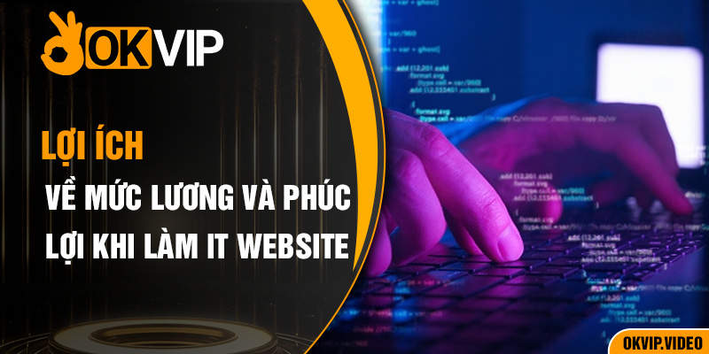 Lợi ích về mức lương và phúc lợi khi làm IT website